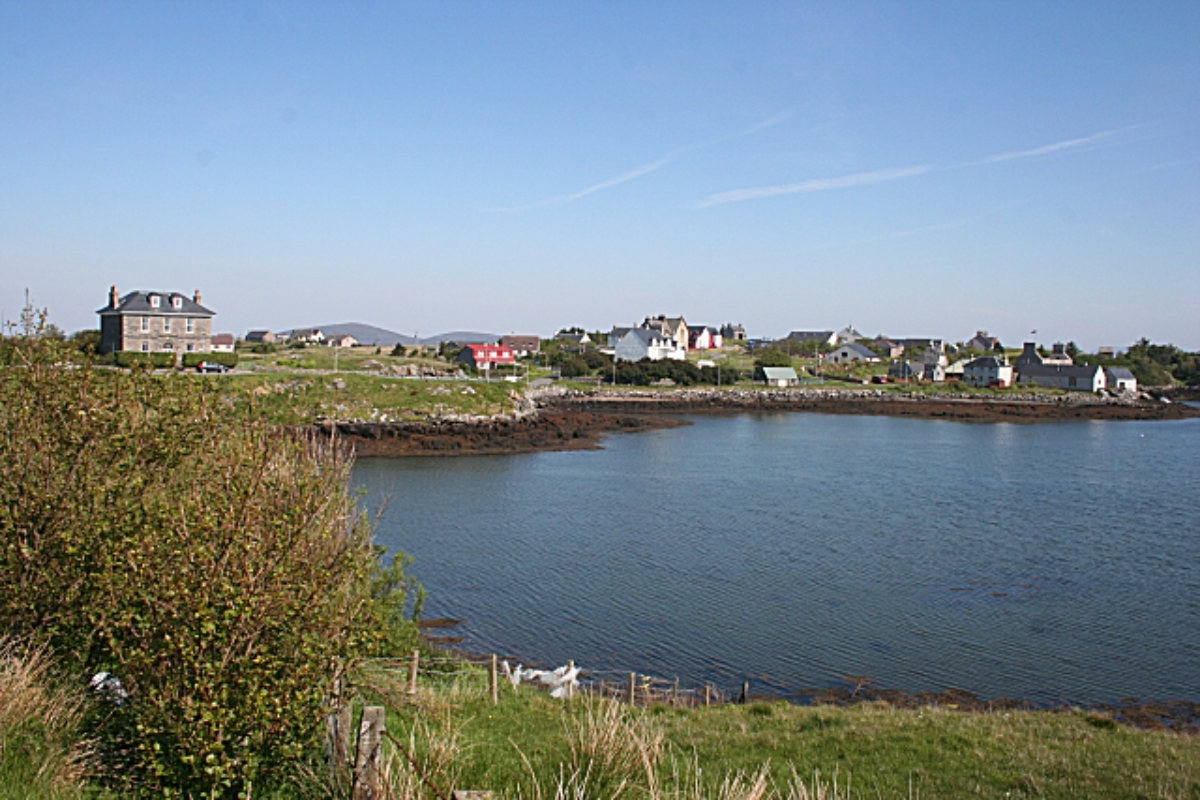 Lochmaddy, known in Scottish Gaelic as Loch nam Madadh, meaning “Loch of the Hounds”, is the birthplace of Rev Dr Roderick Macleod MBE