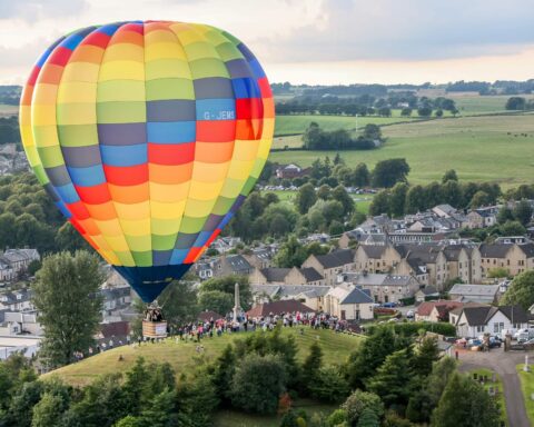 G JEMS Flown by James McDonald / Photo Credit: Strathaven Balloon Festival 2022